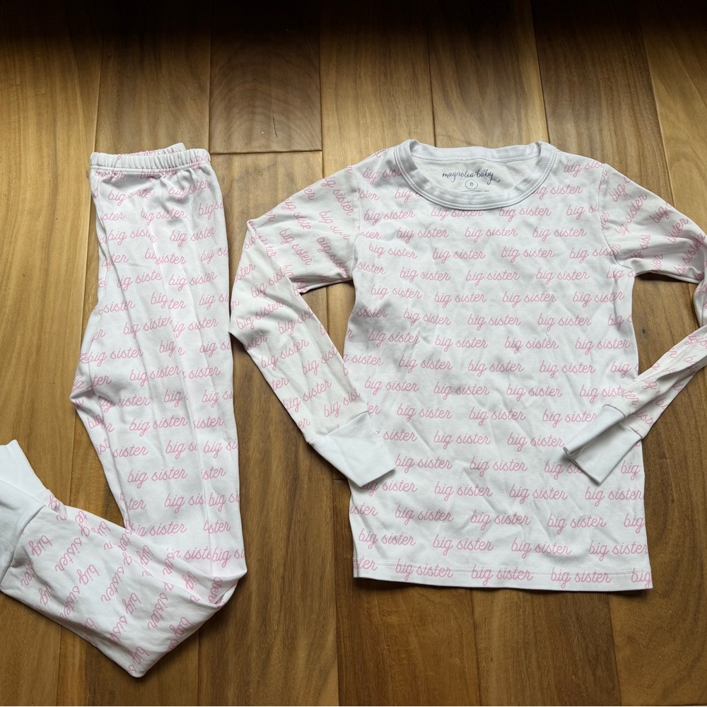 Magnolia Baby ‘Big Sister’ Pajamas